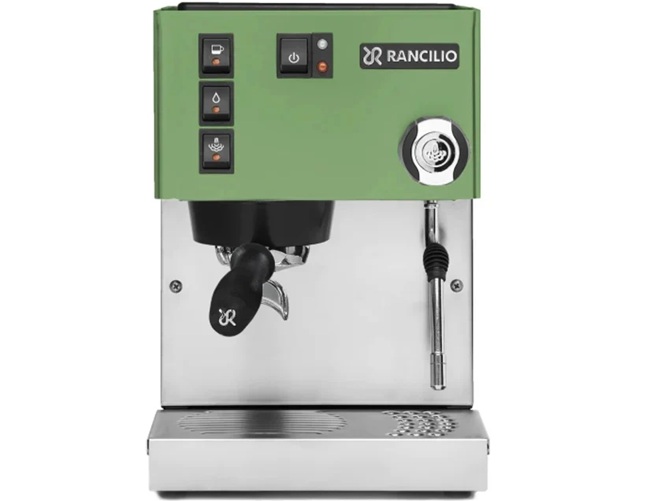 Green Rancilio Silvia M V6 Espresso Machine